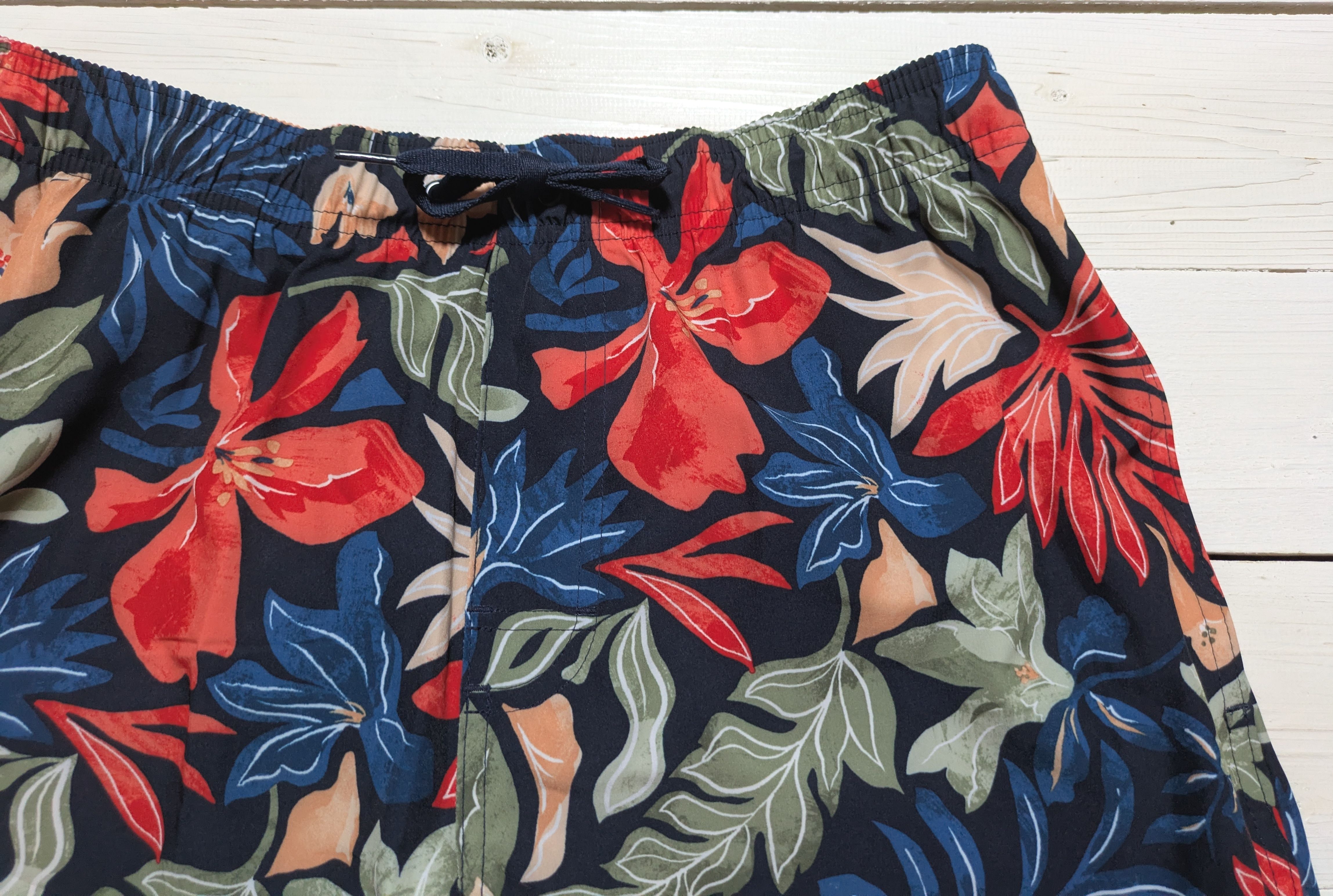 オールドネイビー 海水パンツ スイムパンツ サーフトランクス 水着 ネイビー メンズ OLD NAVY 001