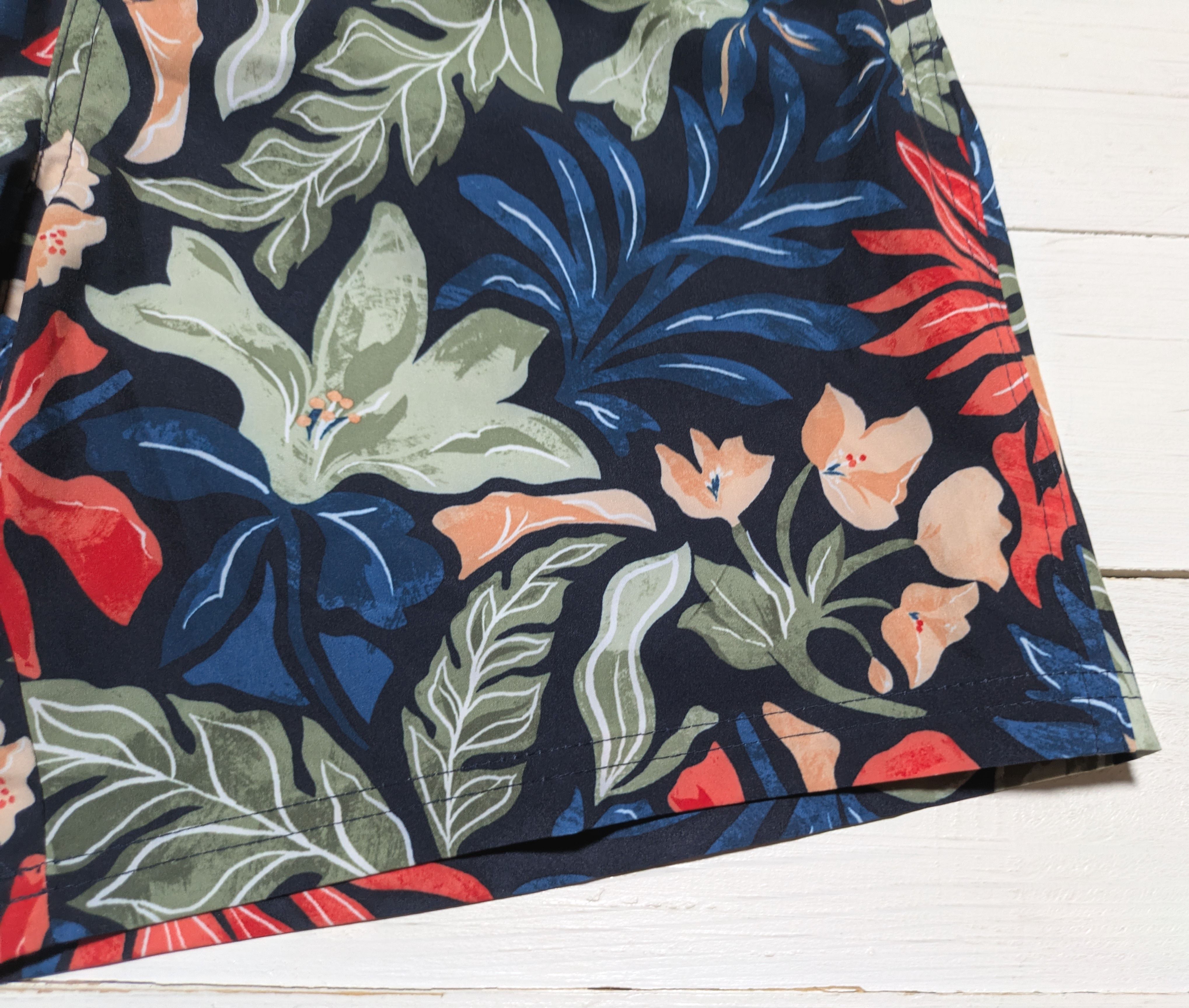 オールドネイビー 海水パンツ スイムパンツ サーフトランクス 水着 ネイビー メンズ OLD NAVY 001