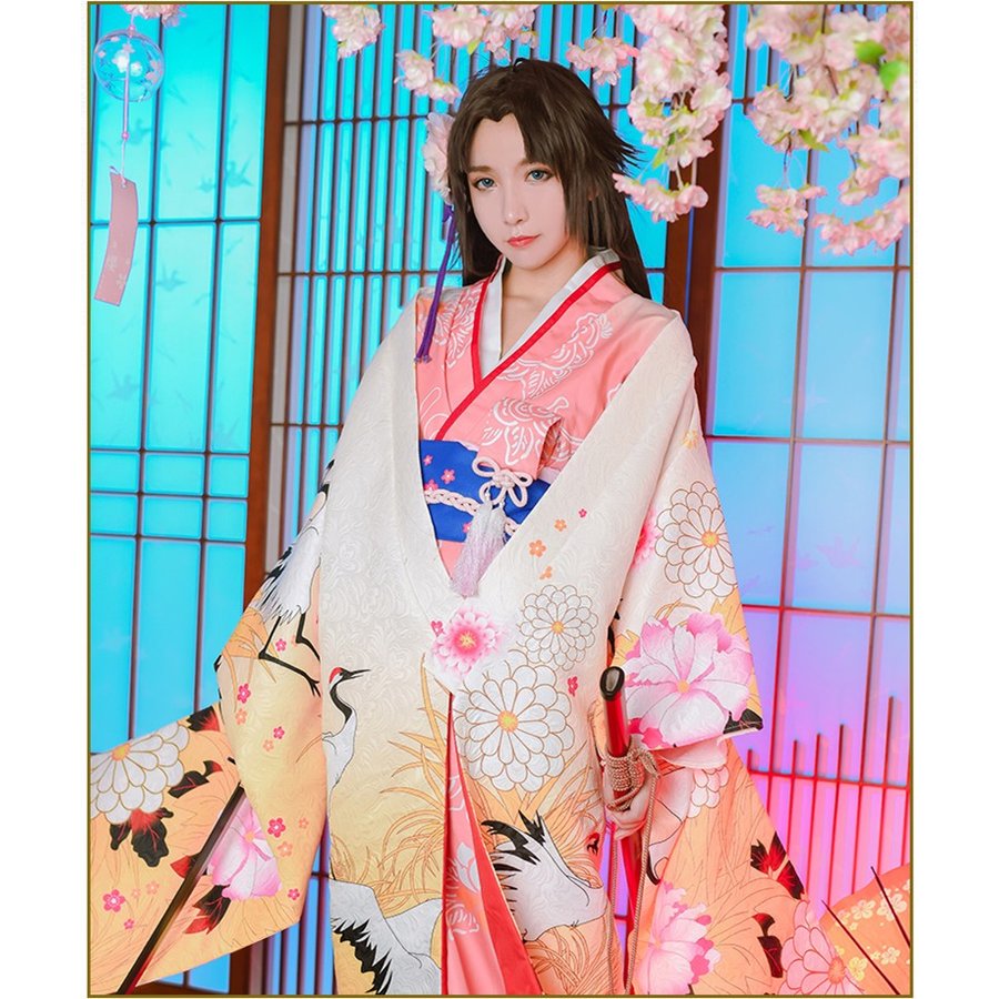 空の境界 浴衣 着... : ホビー・コスプレ 両儀式 コスプレ衣装 定番大人気