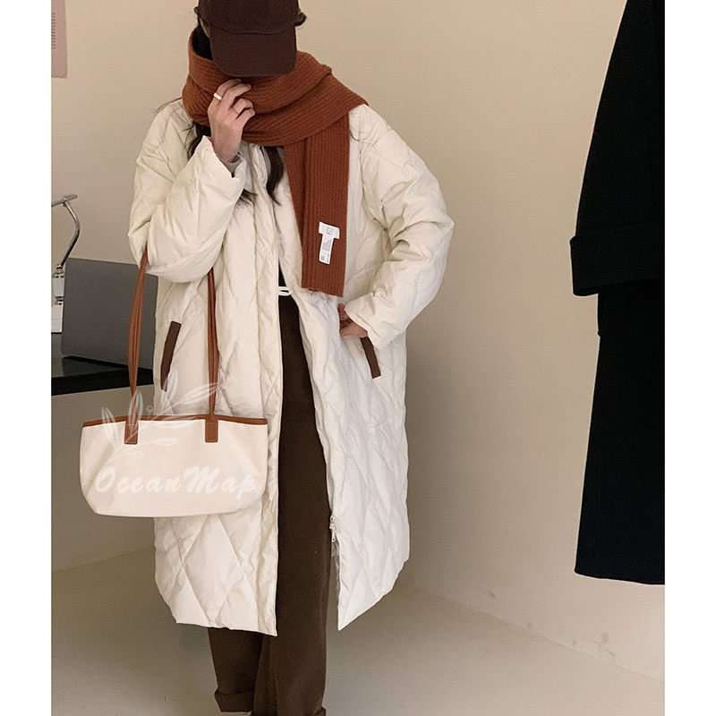 ロングコート レディース 冬 大きいサイズ ベンチコート キルティング コート ジャケット ダウンジャケット ダウンコート ポケット 着痩せ 無地 冬服 軽量 防寒 アウトドア 通勤 スタイリッシュ