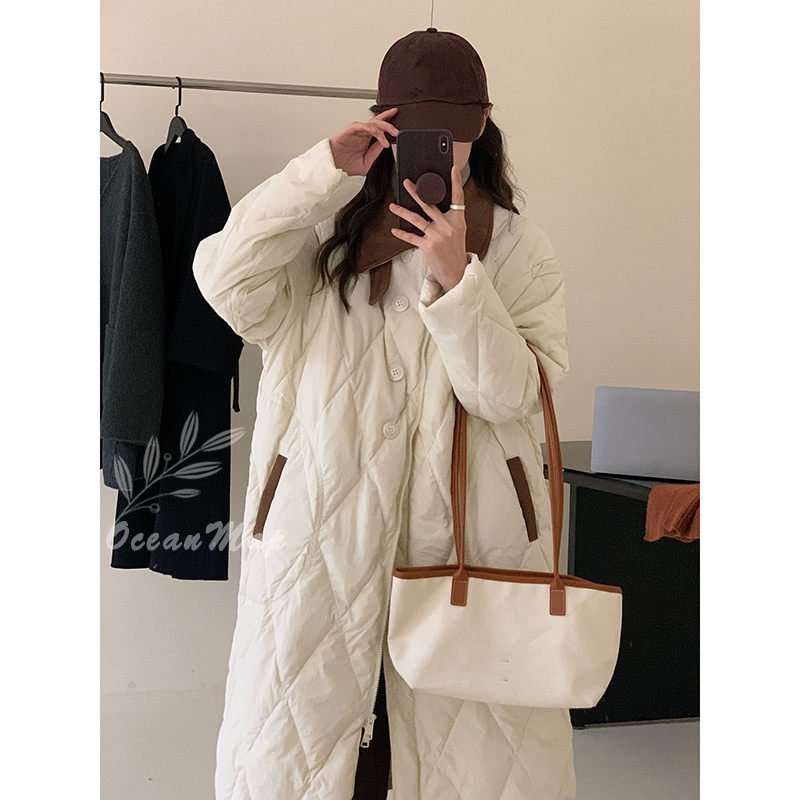ロングコート レディース 冬 大きいサイズ ベンチコート キルティング コート ジャケット ダウンジャケット ダウンコート ポケット 着痩せ 無地 冬服 軽量 防寒 アウトドア 通勤 スタイリッシュ