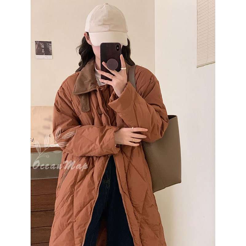 ロングコート レディース 冬 大きいサイズ ベンチコート キルティング コート ジャケット ダウンジャケット ダウンコート ポケット 着痩せ 無地 冬服 軽量 防寒 アウトドア 通勤 スタイリッシュ