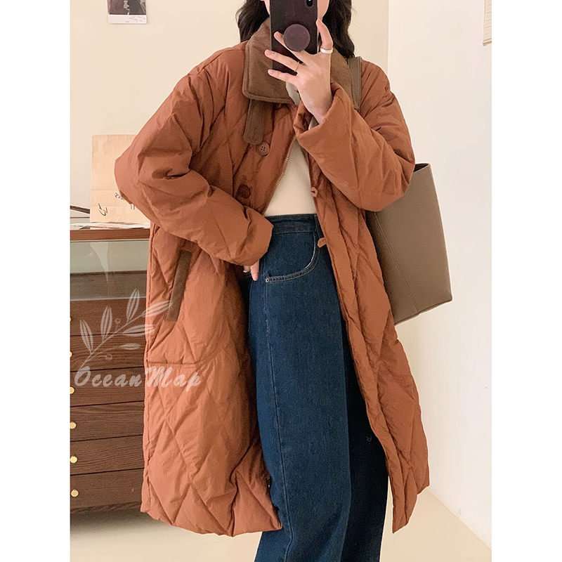 ロングコート レディース 冬 大きいサイズ ベンチコート キルティング コート ジャケット ダウンジャケット ダウンコート ポケット 着痩せ 無地 冬服 軽量 防寒 アウトドア 通勤 スタイリッシュ