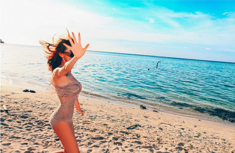 水着 ビキニ レディース セパレート 体型カバー ホルターネック パット入り バスト 盛れる レディスみずぎ ハワイ セクシー ダンス 海外セレブ 愛用リゾート かわいい ビーチMIZUGI-0