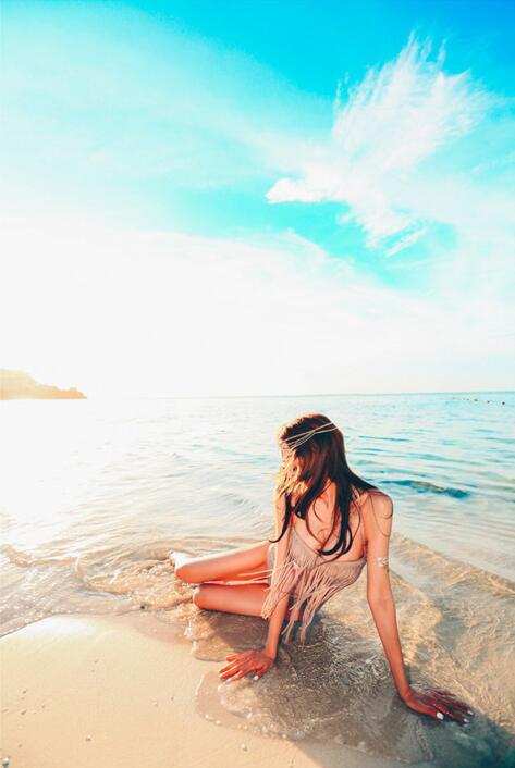 水着 ビキニ レディース セパレート 体型カバー ホルターネック パット入り バスト 盛れる レディスみずぎ ハワイ セクシー ダンス 海外セレブ 愛用リゾート かわいい ビーチMIZUGI-0