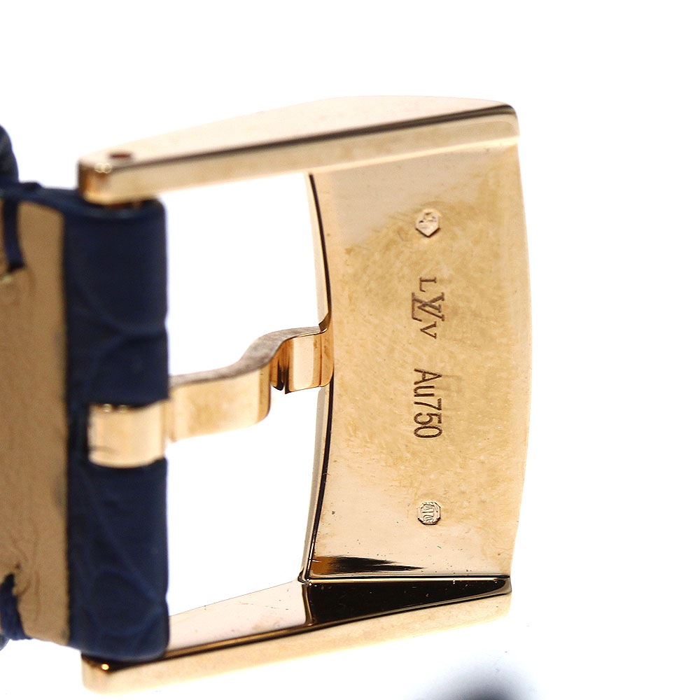 ルイヴィトン LOUIS VUITTON Q1BGIY スピンタイム レインボー ジャパンリミテッド K18PG 自動巻き メンズ 良品 箱保証書付き_796724【中古】