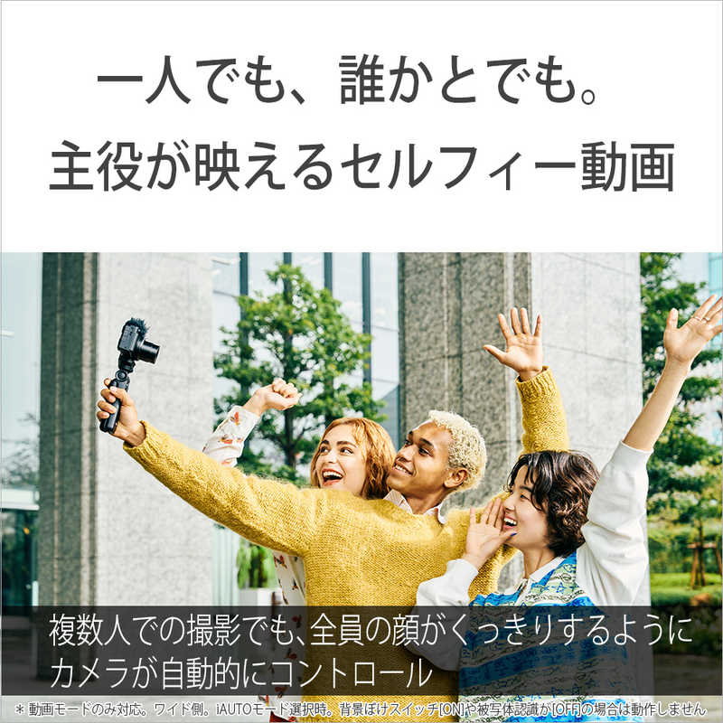 ソニー　SONY　コンパクトデジタルカメラ　VLOGCAM ZV-1 II G W シューティンググリップキット ホワイト