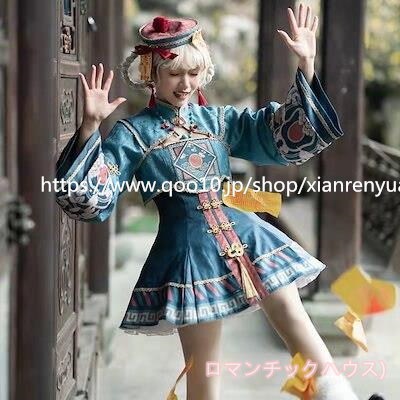 大人気ハロウィン衣装コスプレゾンビ女ロリータゾンビ服コスプレ女性ワンピースショートスカートJkセット ハロウィン コスプレ ロリータ キョンシー服  子供 子ども用 人気