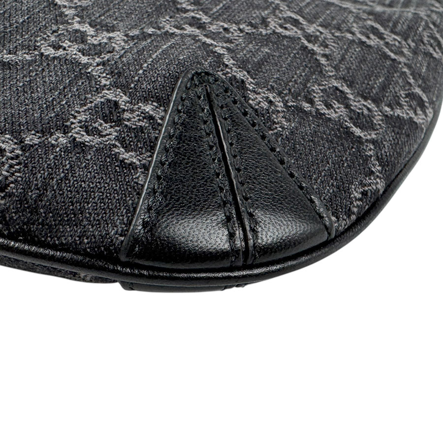 グッチ GUCCI ショルダーバッグ レザー/GGデニム ブラック レディース 774719 z5509 グッチ GUCCI ショルダーバッグ レザー/GGデニム ブラック レディース 774719 z5509