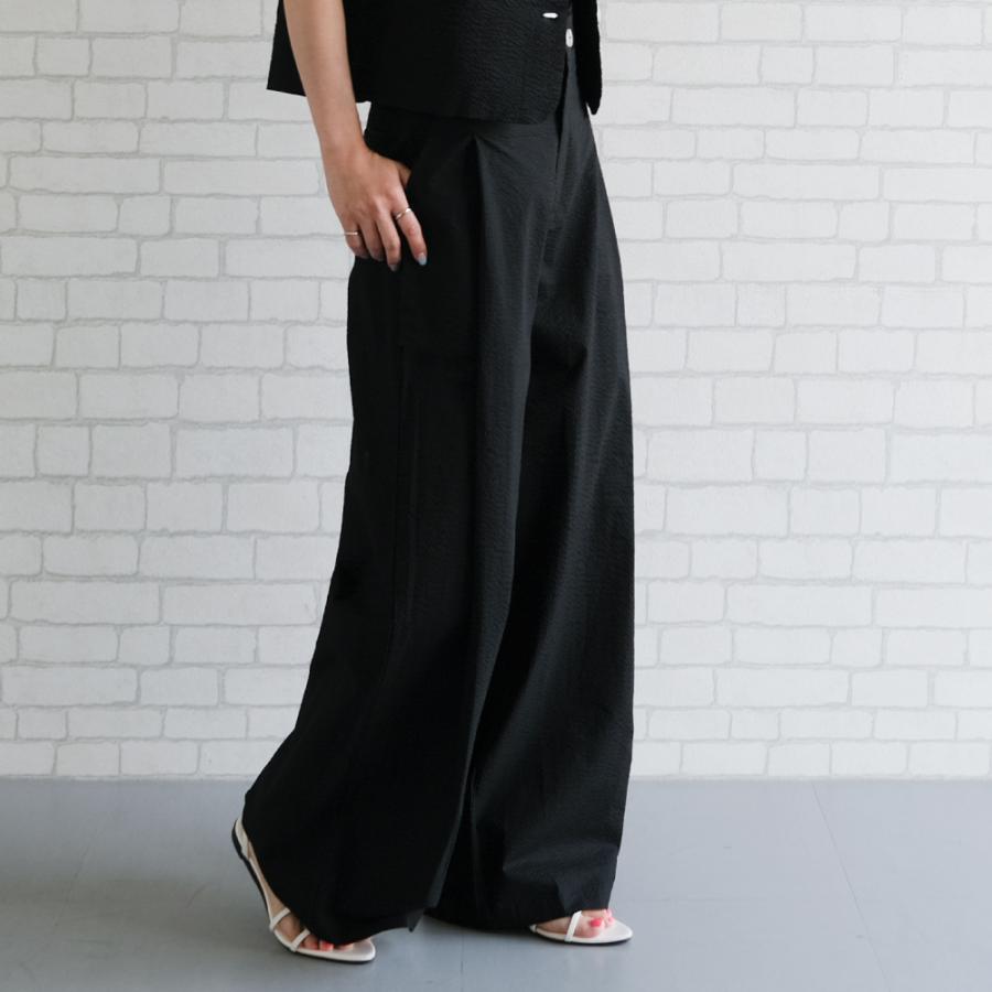 【迅速出荷】販売最低価 ! サッカー生地ワイドパンツ レディース 春 夏 秋 M L 【迅速出荷】販売最低価 ! サッカー生地ワイドパンツ レディース 春 夏 秋 M L