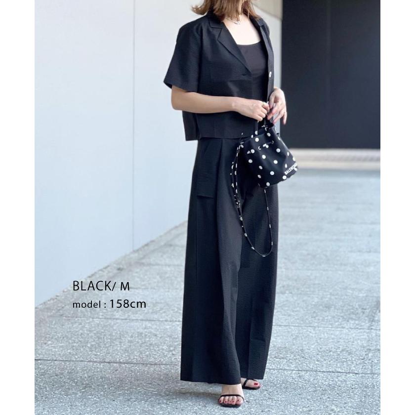 【迅速出荷】販売最低価 ! サッカー生地ワイドパンツ レディース 春 夏 秋 M L 【迅速出荷】販売最低価 ! サッカー生地ワイドパンツ レディース 春 夏 秋 M L