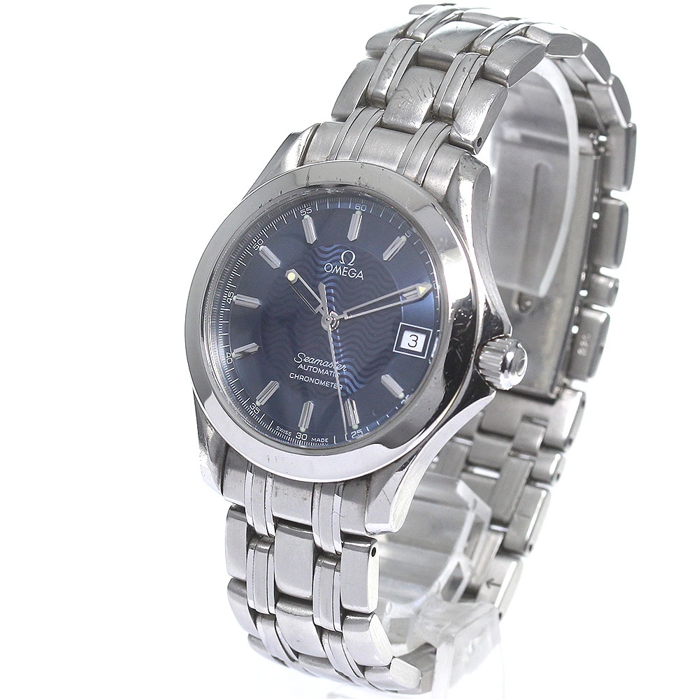 オメガ OMEGA 2501.89 シーマスター ジャックマイヨール20周年 デイト 自動巻き メンズ _824608【中古】