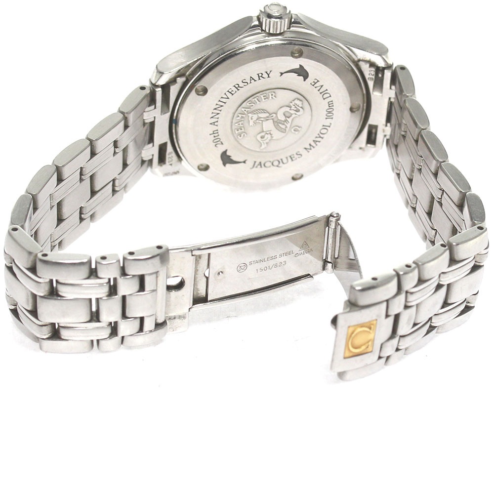 オメガ OMEGA 2501.89 シーマスター ジャックマイヨール20周年 デイト 自動巻き メンズ _824608【中古】