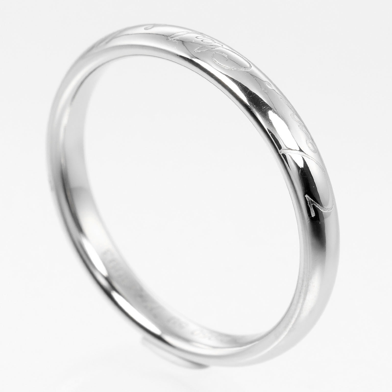 シニアチュール リング・指輪 Pt950プラチナ 18号 約5.6g メンズ 中古品 Aランク シニアチュール リング・指輪 Pt950プラチナ 18号 約5.6g メンズ 中古品 Aランク