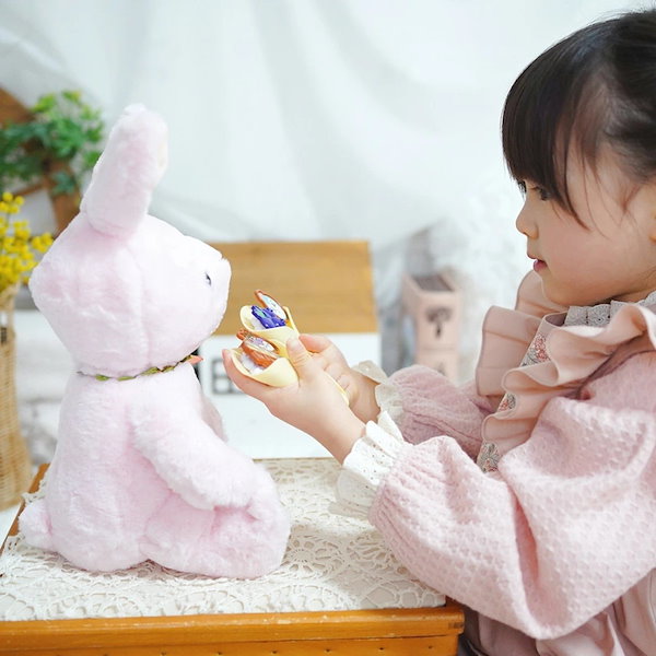 Qoo10] クリスマスプレゼント 子供 うさぎ ぬい