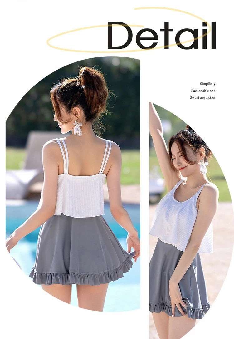 白 グレー 水着 体型カバー 露出控え 中学生 高校生 レディース ワンピース 韓国 大学生 女の子 大きいサイズ スカート ショートパンツ オールインワン セットアップ おしゃれ スポーツ フィット 白 グレー 水着 体型カバー 露出控え 中学生 高校生 レディース ワンピース 韓国 大学生 女の子 大きいサイズ スカート ショートパンツ オールインワン セットアップ おしゃれ スポーツ フィット