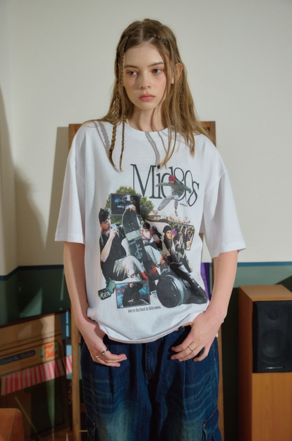 【CPGN STUDIO】 DTP 80s TOWN Short Sleeve Tee 【CPGN STUDIO】 DTP 80s TOWN Short Sleeve Tee