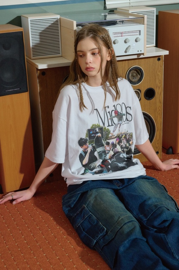 【CPGN STUDIO】 DTP 80s TOWN Short Sleeve Tee 【CPGN STUDIO】 DTP 80s TOWN Short Sleeve Tee