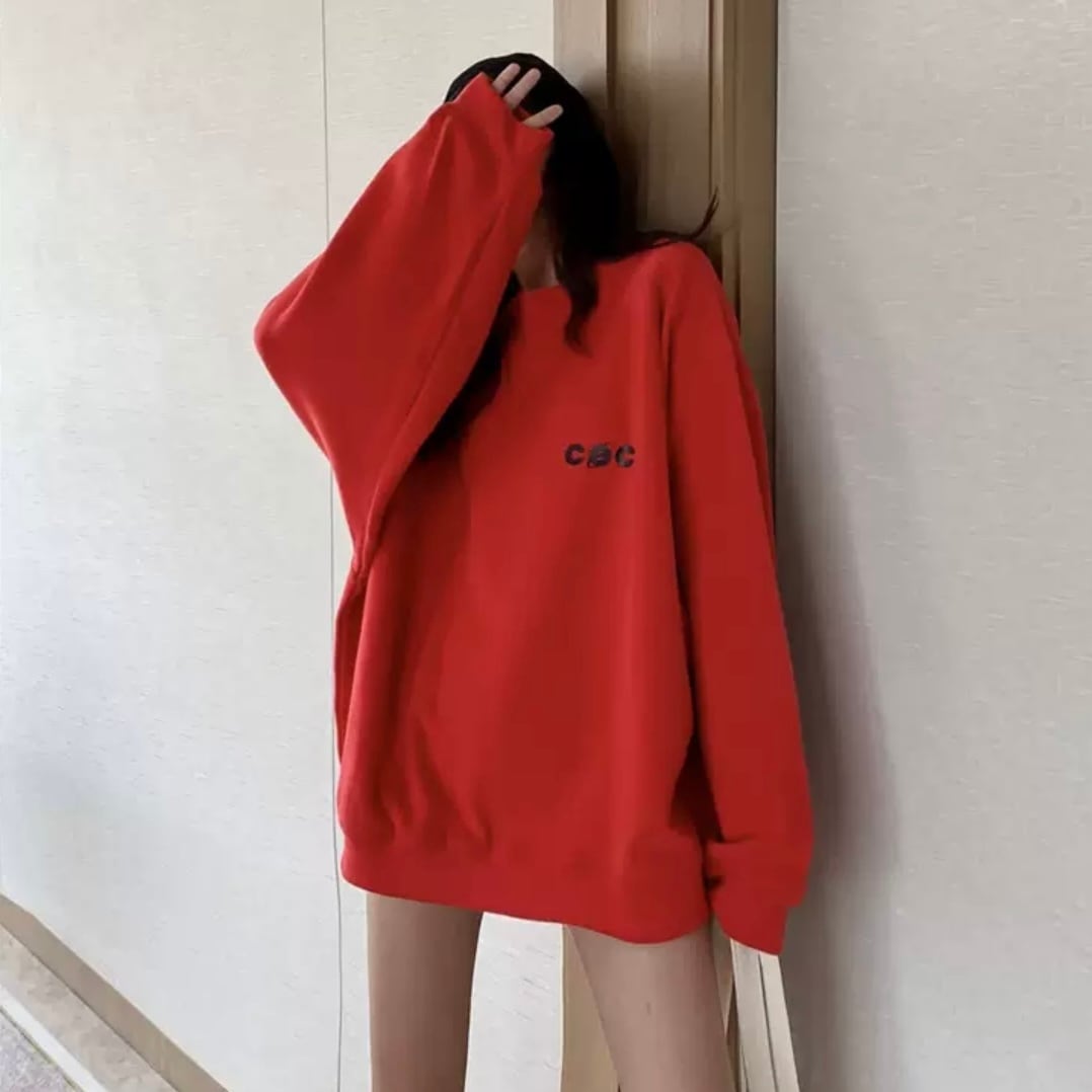 トップス シンプル パーカー フードなし トレーナー スウェット 袖あり 長袖 ドロップショルダー 萌袖 Uネック ラウンドネック クルーネック ストレート 可愛い シンプル カジュアル おしゃれ トップス シンプル パーカー フードなし トレーナー スウェット 袖あり 長袖 ドロップショルダー 萌袖 Uネック ラウンドネック クルーネック ストレート 可愛い シンプル カジュアル おしゃれ