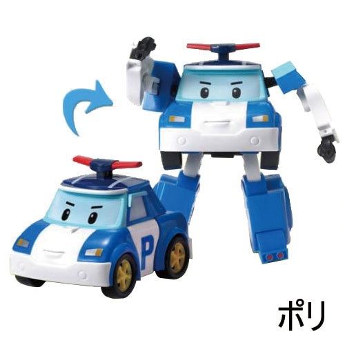 Qoo10] ROI TOYS 6点セット ロボカーポリー 変身ロボット