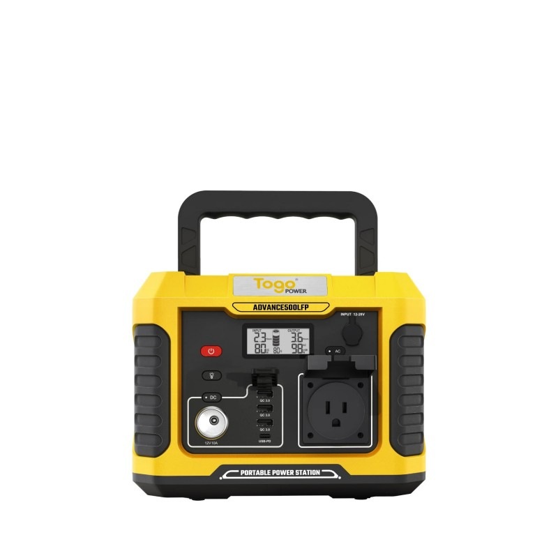 TogoPower ADVANCE500LFP リン酸鉄ポータブル電源 500W 231Wh 72180mAh PSE認証済 大容量 バッテリー アウ TogoPower ADVANCE500LFP リン酸鉄ポータブル電源 500W 231Wh 72180mAh PSE認証済 大容量 バッテリー アウ