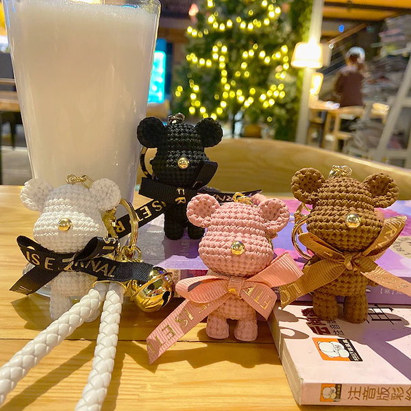 Qoo10] 人気 新作 ins キーホルダー クマち