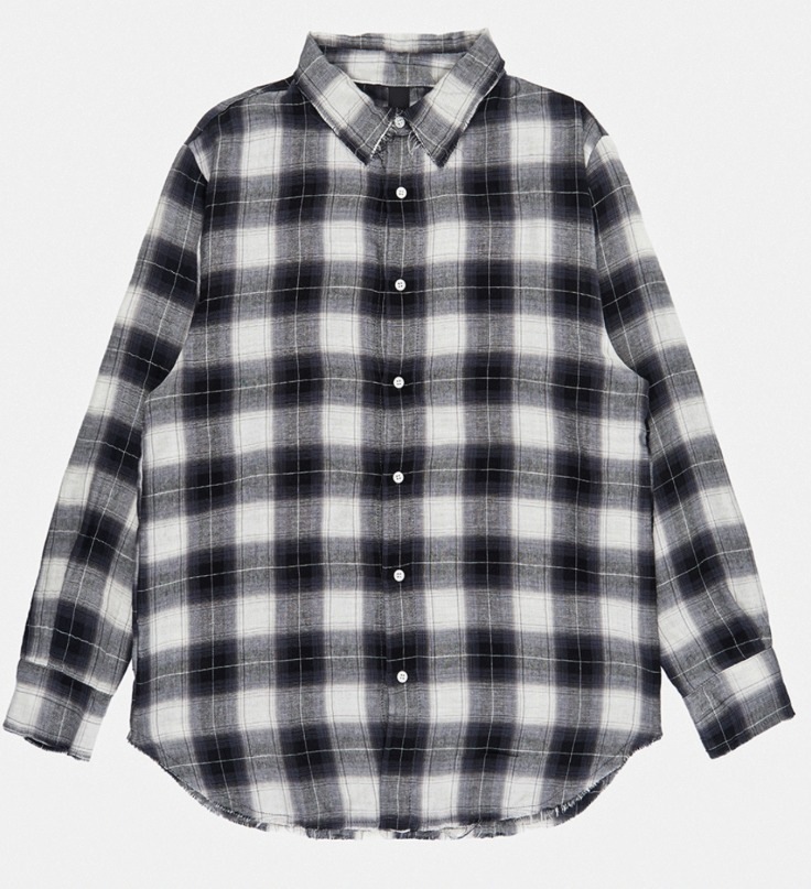 [COSYHARU公式]Cutting Detail Oversized Fit Shirt