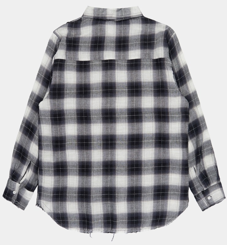 [COSYHARU公式]Cutting Detail Oversized Fit Shirt