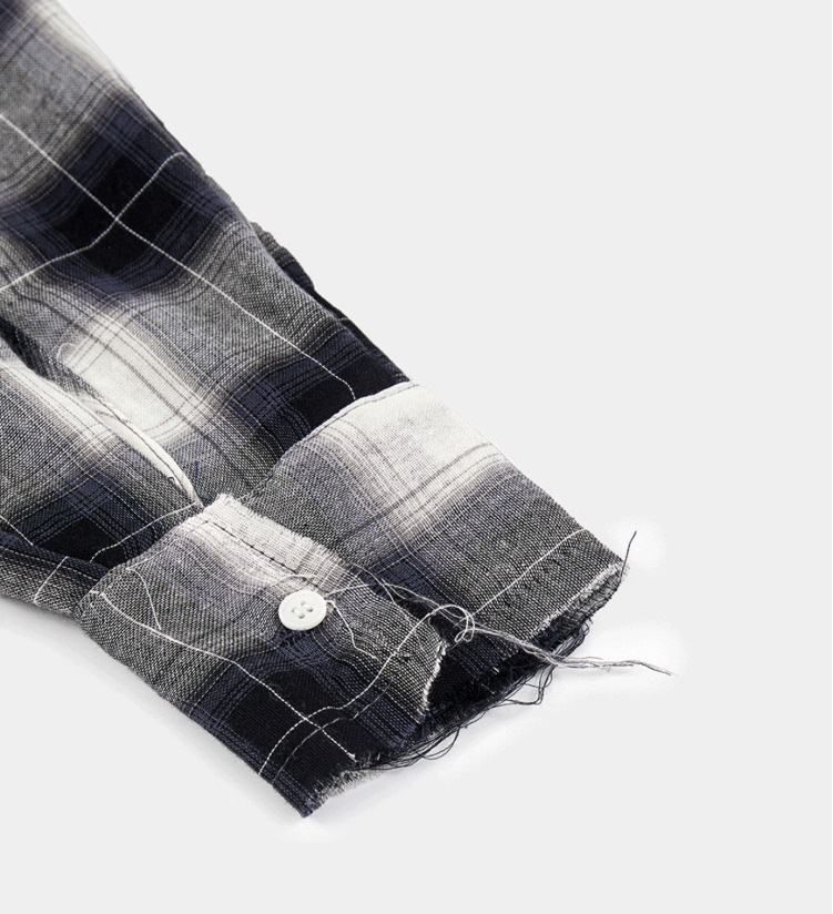 [COSYHARU公式]Cutting Detail Oversized Fit Shirt