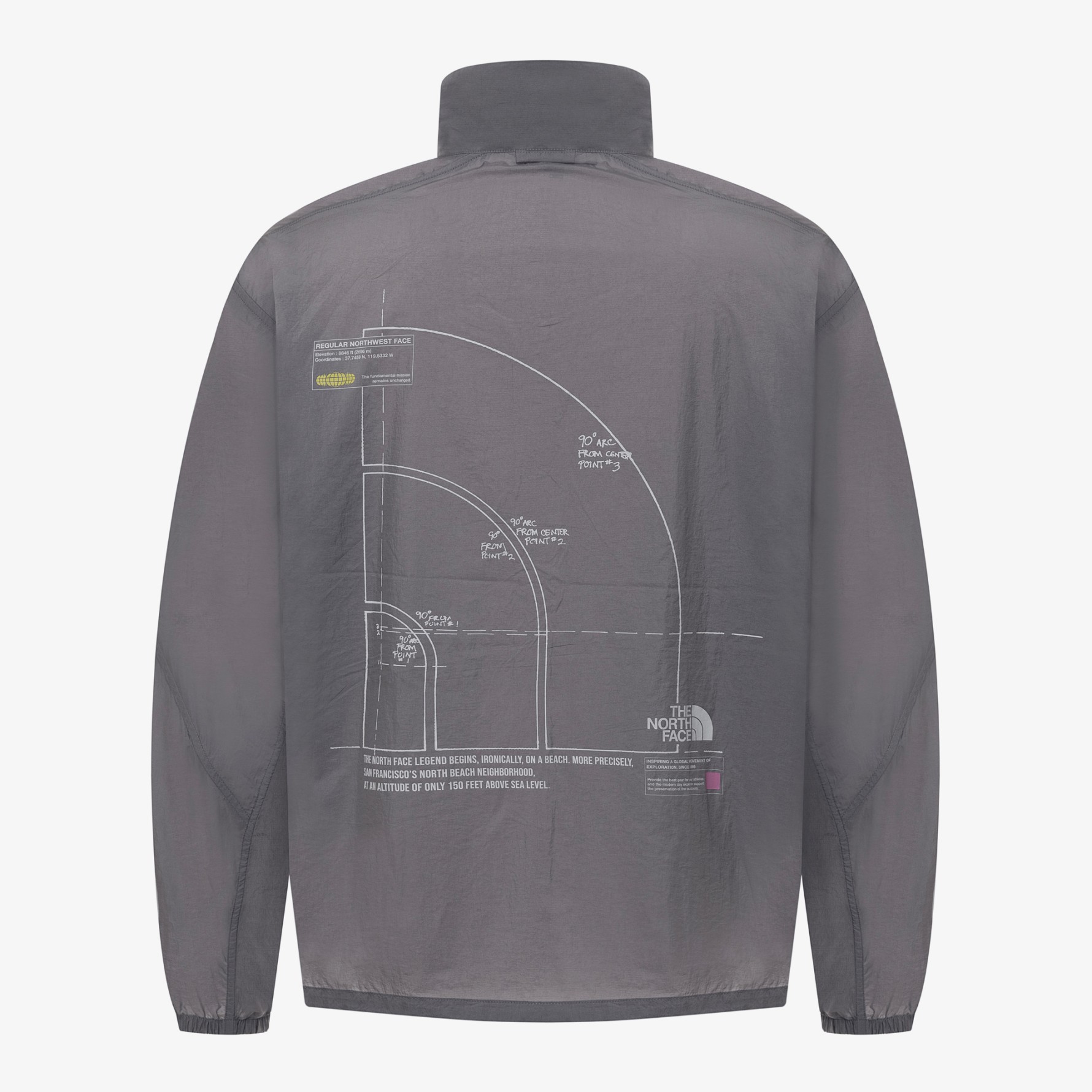 ホワイトラベル ユニセックス メンズ レディース ドーム ロゴ ジャケット NJ3LR03 日常 デイリー カジュアル アウトドア スポーツ トレーニング ビッグ サイズ