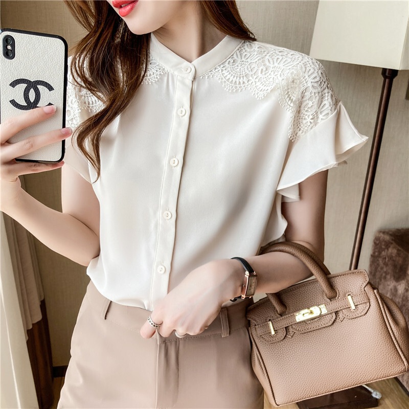 シャツ ブラウス カットソー レディース 半袖 フリル 襟付き 刺繍 レース 上品 かわいい 大人可愛い きれいめ シンプル カジュアル 無地 なつ ママ 学生 お出かけ ホワイト トップス シャツ ブラウス カットソー レディース 半袖 フリル 襟付き 刺繍 レース 上品 かわいい 大人可愛い きれいめ シンプル カジュアル 無地 なつ ママ 学生 お出かけ ホワイト トップス