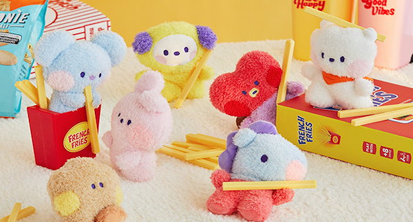 Qoo10] BT21 [BTS 公式グッズ]値下げ BTS T