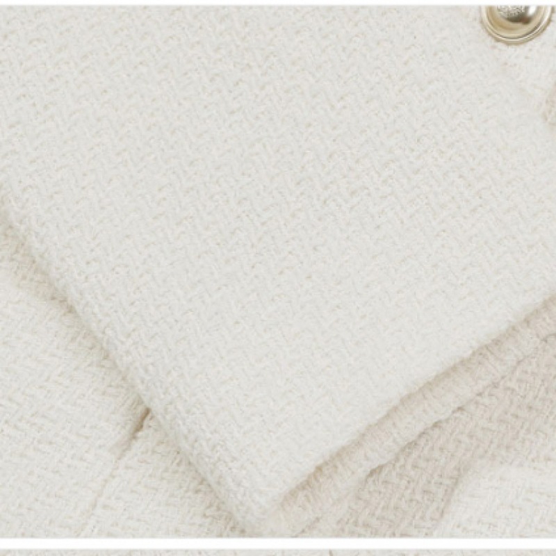 [シーズミス] エレガントな無地ツイードジャケット (価格:468,000ウォン)