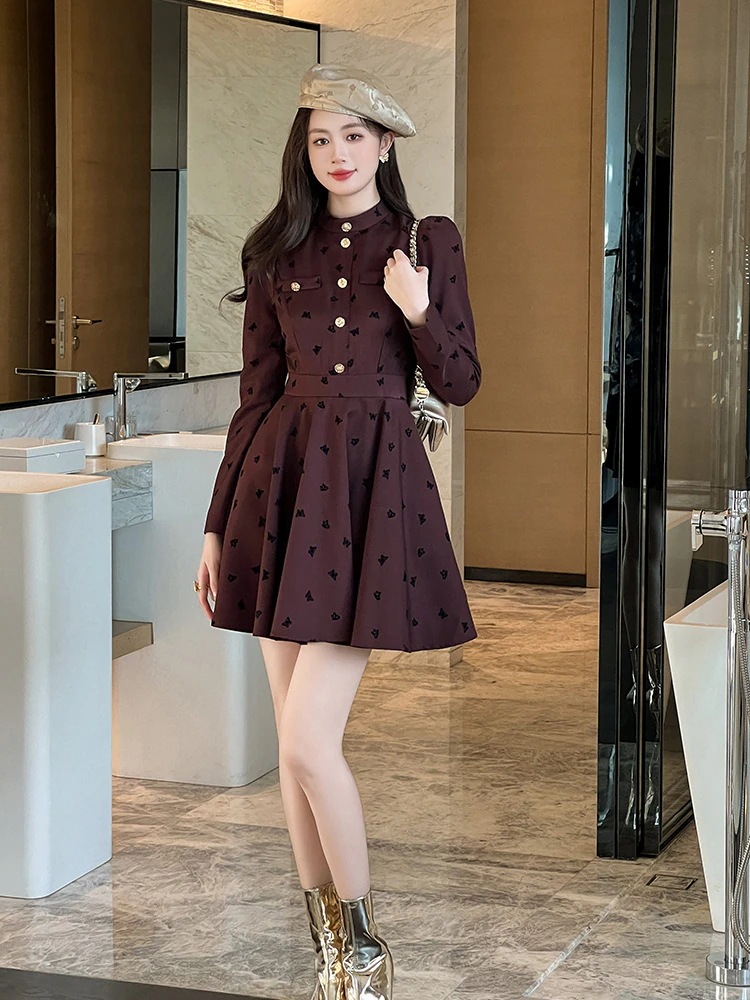 【3日で出荷】秋新品 ショートワンピース 小柄 ドレス パーティー キャバ 大人 同窓会 披露宴 卒業式 結婚式 演奏会 ウェディング 二次会 メガ割