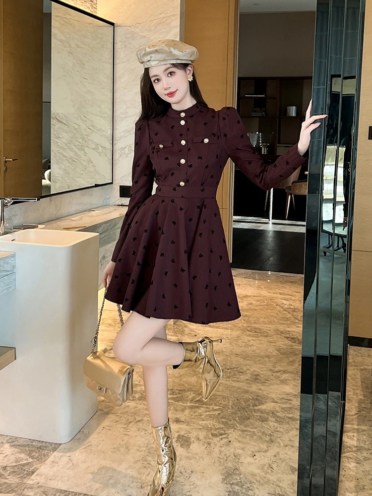 【3日で出荷】秋新品 ショートワンピース 小柄 ドレス パーティー キャバ 大人 同窓会 披露宴 卒業式 結婚式 演奏会 ウェディング 二次会 メガ割