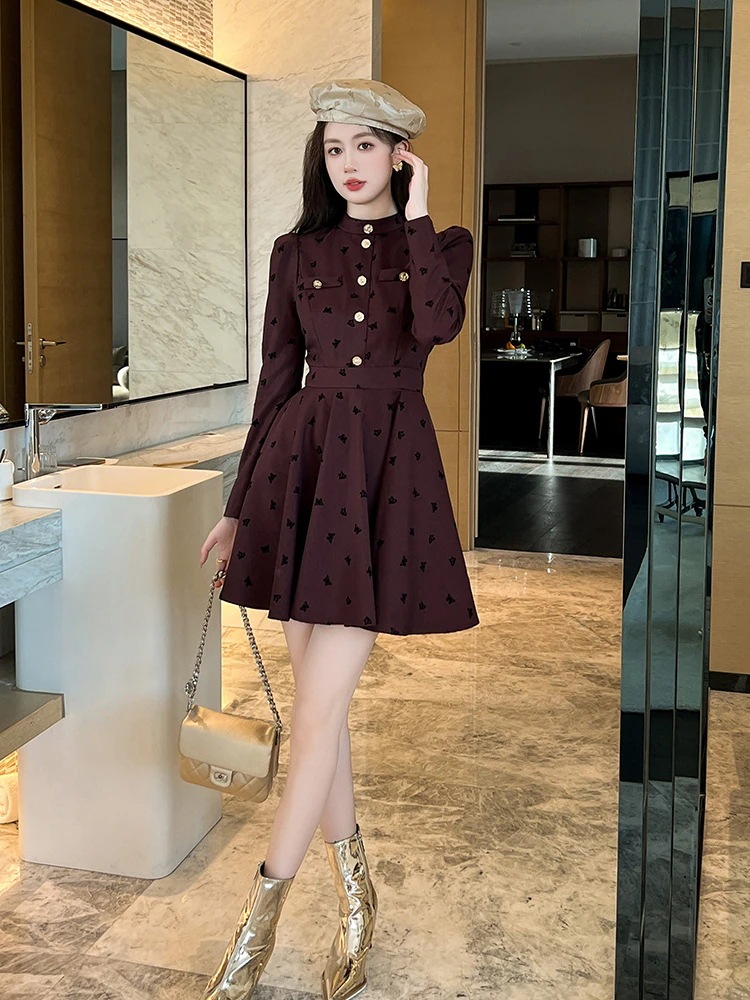 【3日で出荷】秋新品 ショートワンピース 小柄 ドレス パーティー キャバ 大人 同窓会 披露宴 卒業式 結婚式 演奏会 ウェディング 二次会 メガ割