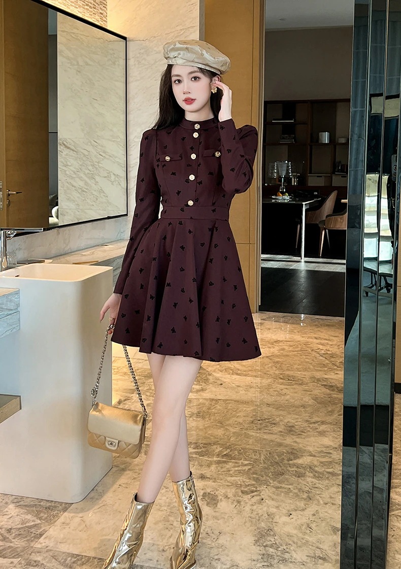 【3日で出荷】秋新品 ショートワンピース 小柄 ドレス パーティー キャバ 大人 同窓会 披露宴 卒業式 結婚式 演奏会 ウェディング 二次会 メガ割