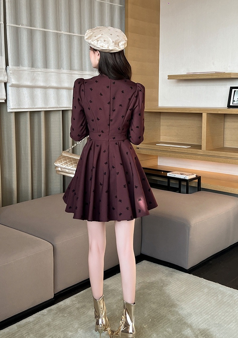 【3日で出荷】秋新品 ショートワンピース 小柄 ドレス パーティー キャバ 大人 同窓会 披露宴 卒業式 結婚式 演奏会 ウェディング 二次会 メガ割