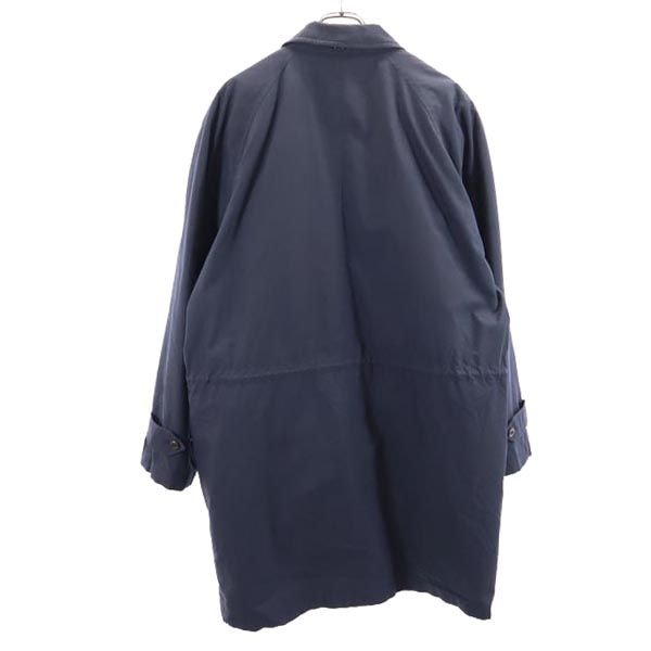 バーバリーズ 90s 日本製 ダウンライナー付き オールド ステンカラーコート LA ネイビー Burberrys 三陽商会 メンズ バーバリーズ 90s 日本製 ダウンライナー付き オールド ステンカラーコート LA ネイビー Burberrys 三陽商会 メンズ