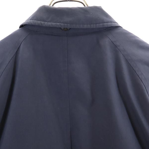 バーバリーズ 90s 日本製 ダウンライナー付き オールド ステンカラーコート LA ネイビー Burberrys 三陽商会 メンズ バーバリーズ 90s 日本製 ダウンライナー付き オールド ステンカラーコート LA ネイビー Burberrys 三陽商会 メンズ