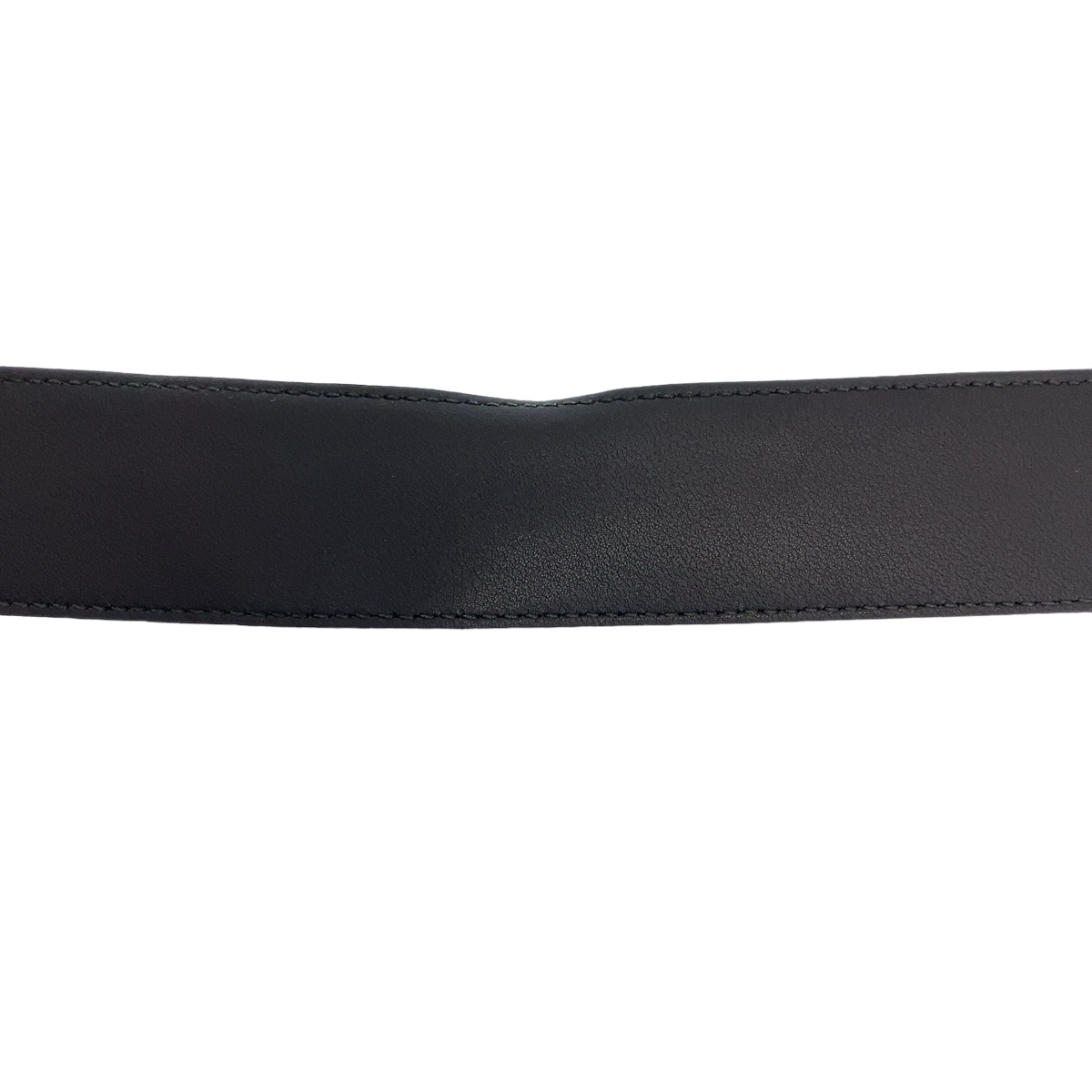 マーモント GGロゴ 84cm/34インチ 男女兼用 ブラック 黒 シルバー金具 レザー 525040 ベルト バックル メンズ 407122