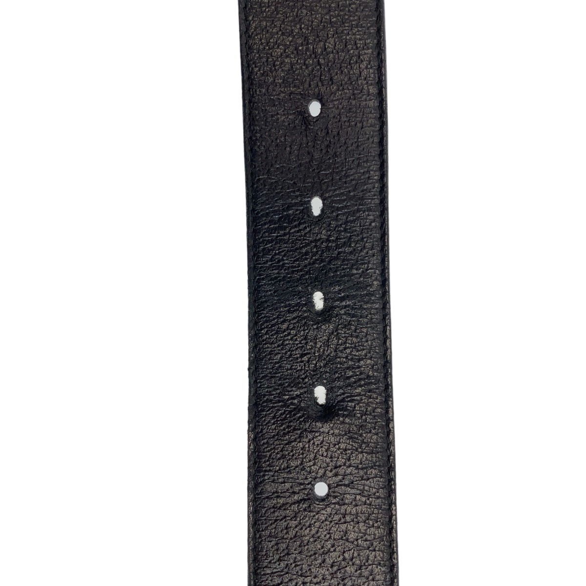 マーモント GGロゴ 84cm/34インチ 男女兼用 ブラック 黒 シルバー金具 レザー 525040 ベルト バックル メンズ 407122