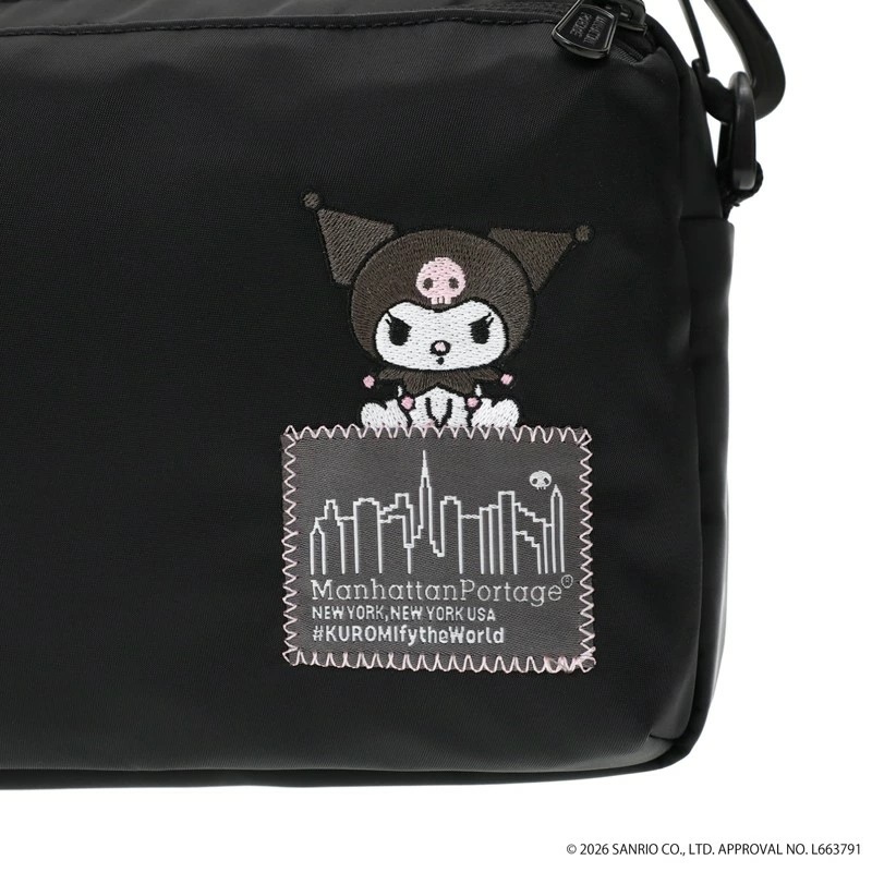 マンハッタンポーテージ クロミ ショルダーバッグ Manhattan Portage ジョガーバッグ サンリオコラボ MP1404L2NTWLBKRM_8
