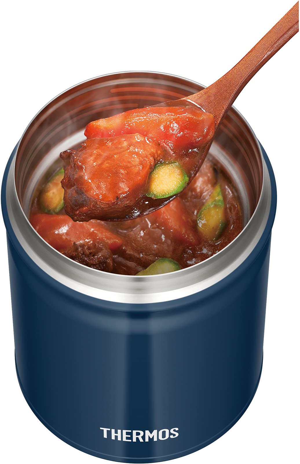 サーモス 真空断熱スープジャー 500ml ネイビー JBT-501 NVY