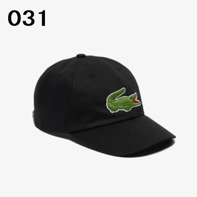 帽子 オーバーサイズワニロゴステッチキャップ RK009J-99 001(ホワイト) 031(ブラック) 166(ネイビー) 02S(ベージュ) 帽子 オーバーサイズワニロゴステッチキャップ RK009J-99 001(ホワイト) 031(ブラック) 166(ネイビー) 02S(ベージュ)