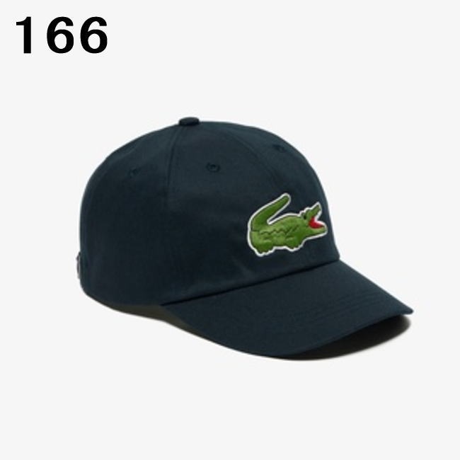 帽子 オーバーサイズワニロゴステッチキャップ RK009J-99 001(ホワイト) 031(ブラック) 166(ネイビー) 02S(ベージュ) 帽子 オーバーサイズワニロゴステッチキャップ RK009J-99 001(ホワイト) 031(ブラック) 166(ネイビー) 02S(ベージュ)