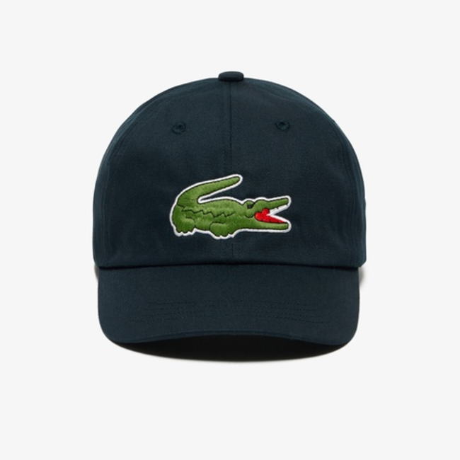 帽子 オーバーサイズワニロゴステッチキャップ RK009J-99 001(ホワイト) 031(ブラック) 166(ネイビー) 02S(ベージュ) 帽子 オーバーサイズワニロゴステッチキャップ RK009J-99 001(ホワイト) 031(ブラック) 166(ネイビー) 02S(ベージュ)