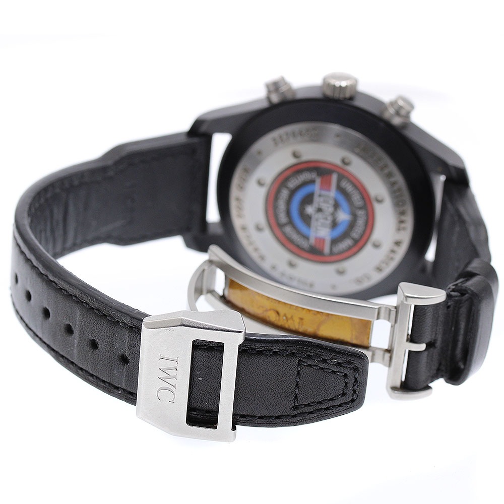IWC IWC SCHAFFHAUSEN IW388001 パイロットウォッチ トップガン クロノグラフ 自動巻き メンズ 良品 _900063【中古】 IWC IWC SCHAFFHAUSEN IW388001 パイロットウォッチ トップガン クロノグラフ 自動巻き メンズ 良品 _900063【中古】