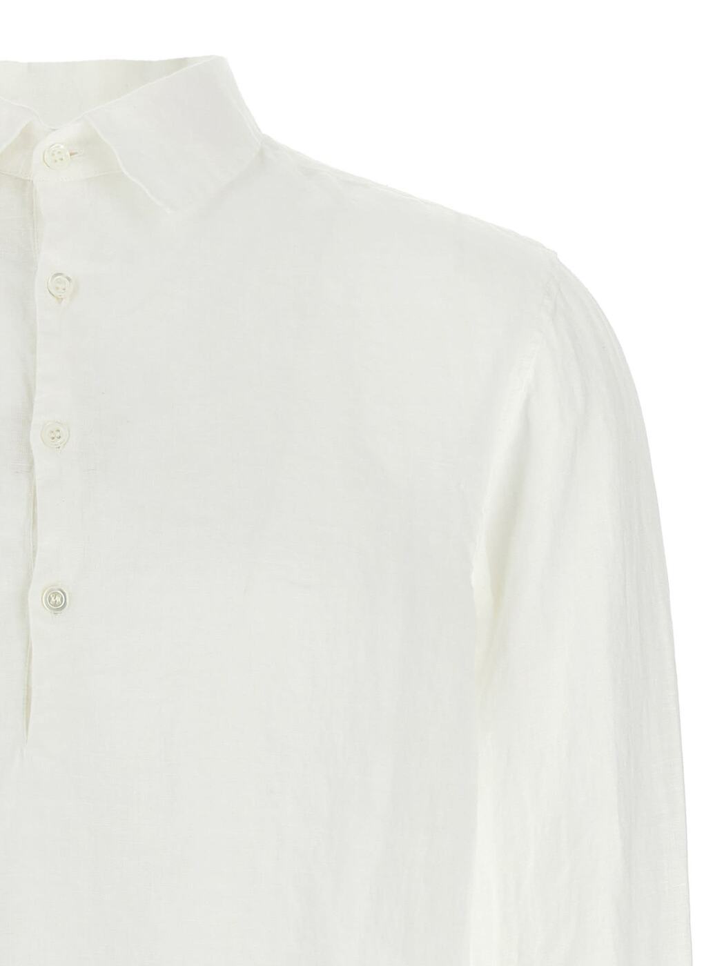 CAU50713007510 ホワイト 春夏2025 シャツ メンズ ia