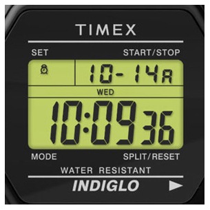 タイメックス 【国内正規品】クラシック・タイル コレクション クラシックデジタル ブラック クオーツ　ユニセックスタイプ TW2V20000